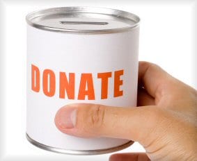 Through Donations